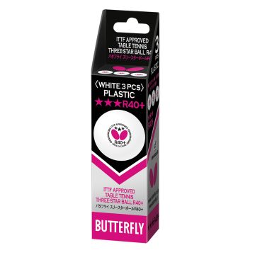 Balles 3* R40+ (Boîte de 3)
